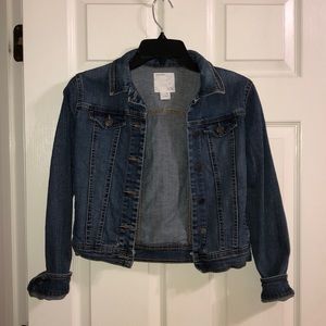 Blue jean jacket